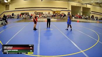 285 lbs Cons. Round 4 - Joe Shoup, Ohio Wesleyan vs Cam`ron Harper, Aurora