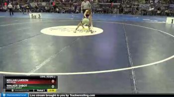 106 lbs Cons. Round 2 - Walker Sabot, Bismarck Legacy vs Kellan Larson, Williston