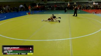 70 lbs 1st Place Match - Hayden Altermatt, Wabasso vs Liam Thom, Sartell