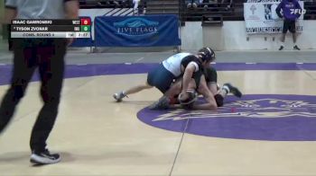 133 lbs Cons. Round 4 - Tyson Zvonar, Illinois Wesleyan vs Isaac Gawronski, Westminster