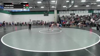 157 lbs Champ. Round 2 - Walker Cook, Kearney High School vs Colin Weiss, Purler Wrestling Academy
