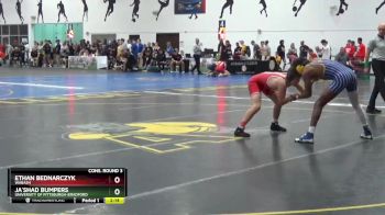 125 Freshman/Soph Cons. Round 3 - Ja`Shad Bumpers, University Of Pittsburgh-Bradford vs Ethan Bednarczyk, Wabash
