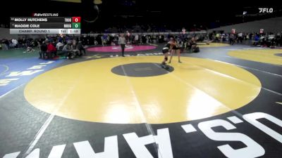 6A/5A Girls 145 Champ. Round 1 - Maggie Cole, Mountainside Girls vs Molly Hutchens, Thurston Girls