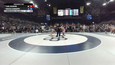 165 lbs Champ. Rd Of 32 - Cael Gilmore, Ohio vs Rocco Cassioppi, Illinois