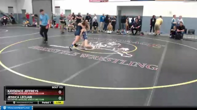 112 Lbs Final Jessica Leclair Soldotna Whalers Wrestling Club Vs