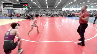 106 lbs Consi Of 32 #1 - Tyson Mateo, OH vs Colten Calvin, TN
