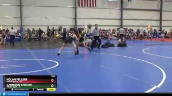 130 lbs Round 4 (6 Team) - Nolan Fellers, Minion Black vs Garrison Sartain, Poway Elite