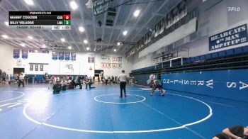 165 lbs Champ. Round 1 - Billy Velarde, Lander Valley vs Manny Coulter, Glenrock