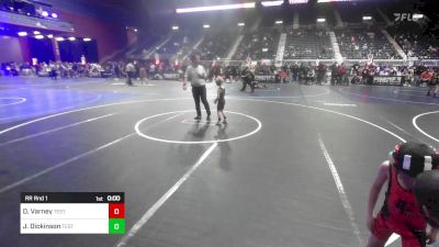 40 lbs Quarterfinal - Leland Gulley, No Team vs Remmik Hladky, Casper WC