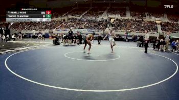 150-D2 5th Place Match - David Clawson, Buena High School vs Trenell Ross, Desert Edge High School