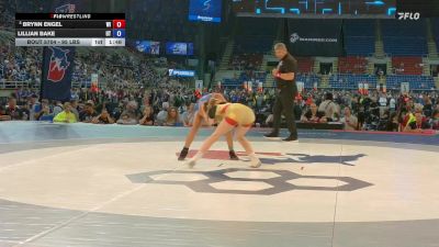 95 lbs Champ. Rd Of 32 - Brynn Engel, WI vs Lillian Bake, UT