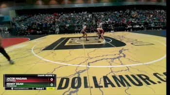 144 lbs Champ. Round 2 - Jacob Magana, Los Banos vs Kenny Egan, Ponderosa