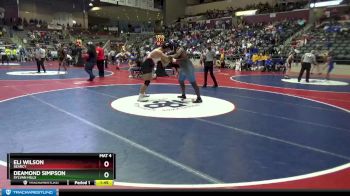 5A 285 lbs Semifinal - Deamond Simpson, Sylvan Hills vs Eli Wilson, Searcy