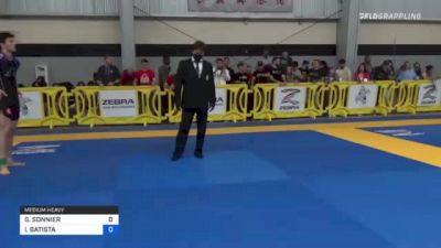 GAVIN SONNIER vs IAN BATISTA 2021 Pan IBJJF Jiu-Jitsu No-Gi Championship