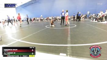 96 lbs Champ. Round 1 - Ej Turner Jr, Hurricane vs Maverick Rauh, Bobcat