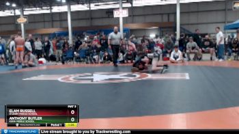 120 lbs Champ. Round 3 - Anthony Butler, Kuna Middle School vs Elam Russell, O`Leary Middle School