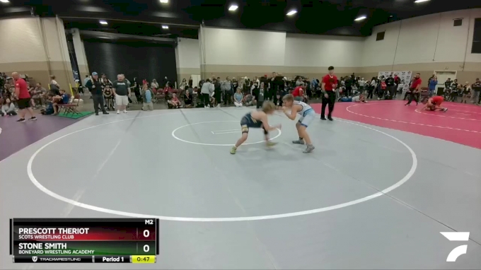 108 lbs Semifinal - Stone Smith, Boneyard Wrestling Academy vs Prescott ...