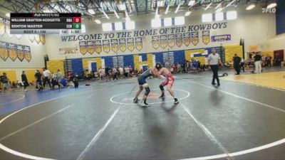 126 lbs Champ. Round 1 - Benton Master, Steinbrenner HS vs William Grafton-Hodgetts, Region Wrestling Academy