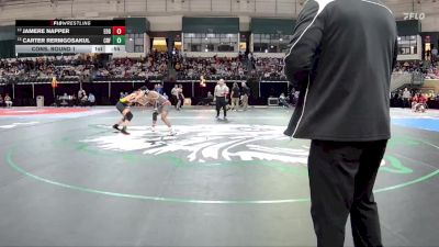 132-4A/3A Cons. Round 1 - Jamere Napper, Edgewood vs Carter Rermgosakul, Crofton