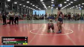 160 lbs Round 5 (6 Team) - Brayden Zuercher, PA Silver vs Jacob Brubaker, East Coast Elite