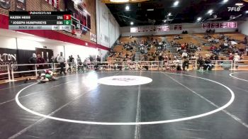 157 lbs Semifinal - Joseph Humphreys, Kelly Walsh vs Hazen Hess, Star Valley