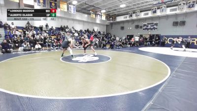 175 lbs Cons. Round 3 - Lorenzo Maddox, Woodbridge vs Alberto Olague, Poly/Long Beach