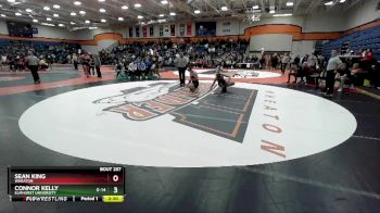 184 lbs Cons. Round 2 - Connor Kelly, Elmhurst University vs Sean King, Wheaton