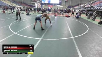 182 lbs Champ. Round 2 - Braden Brown, OK vs Erasmo Cortez, TN