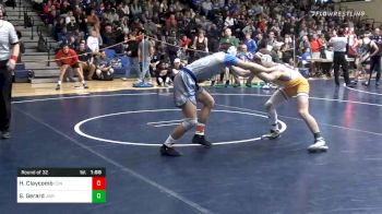 126 lbs Prelims - Hunter Claycomb, Connellsville vs Sammy Gerard, JW Robinson