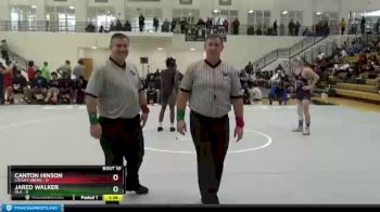 160 lbs 2nd Wrestleback (8 Team) - Jared Walker, Ola vs Canton Hinson, Locust Grove