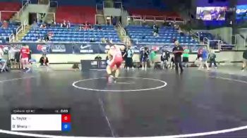 160 lbs Consi Of 64 #2 - Logan Taylor, Idaho vs David Sharp, Montana