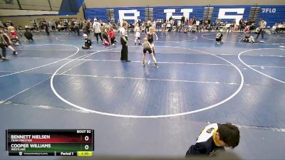 96 lbs Quarterfinal - Bennett Nielsen, Team Prestige vs Cooper Williams, Westlake