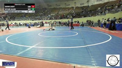 87 lbs Semifinal - Gavin Light, Coweta vs Wyler Allen, Westmoore Wresting