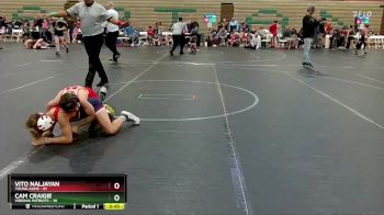 80 lbs Round 3 - Vito Naljayan, Young Guns vs Cam Craigie, Virginia Patriots