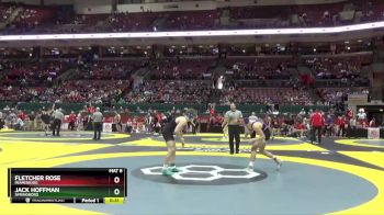 D1-165 lbs Cons. Round 2 - Jack Hoffman, Springboro vs Fletcher Rose, Miamisburg