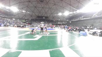 Girls 3A 155 lbs Cons. Round 5 - Olivia V. Howell, Peninsula (Girls) vs Marisol Gonzalez Bazante, Sedro-Woolley (Girls)