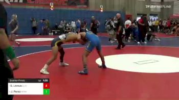 133 lbs Quarterfinal - Dario Lemus, Clovis vs Jacob Perez, Monache