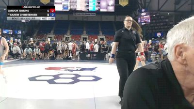 120 lbs Champ. Rd Of 128 - Landon Jenkins, Illinois vs Carew Christensen, Iowa