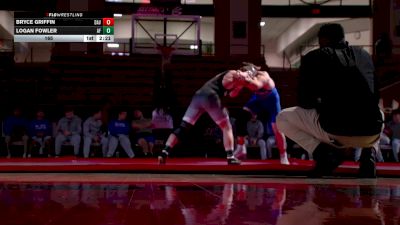 165 lbs Bryce Griffin, Davidson vs Logan Fowler, Air Force