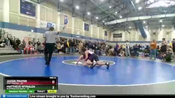 160 lbs Placement (4 Team) - Jaxsin Prater, East Central vs Mattheus Wynalda, Bloomington South