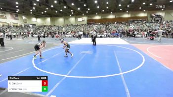 62 lbs 5th Place - Ryatt Danz, Sierra Sabers vs Jayvin Villarreal, Dinuba Wrestling