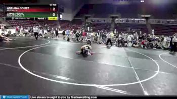 W-106 lbs Quarters & 1st Wb (16 Team) - Jamie Hearl, North Carolina vs Adriana Gomez, Arizona