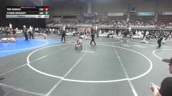 58 lbs Final - Teo Gurule, Stout Wr Acd vs Kyden McElroy, Garden City Wrestling Club