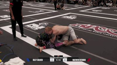 Mathew Bitondo vs Riley Golden 2025 ADCC East Coast Trials