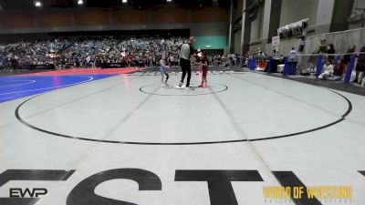 50 lbs Quarterfinal - Nayelli Romero, Salem Elite Mat Club vs Andrea Flores, Othello Wrestling Club