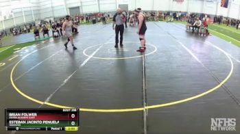 215 lbs Quarterfinal - Esteban Jacinto Penuelas, Wooster vs Brian Folwer, Mater Academy East