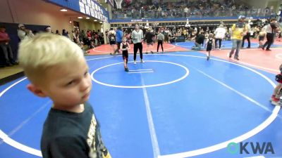 46 lbs Round Of 32 - Ryland Peters, Claremore Wrestling Club vs Jack Arias, Owasso Takedown Club