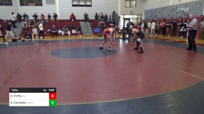 113 lbs Round Of 16 - Hayden Fritts, Woodward Academy vs Aiden Canaday, Cardinal Newman