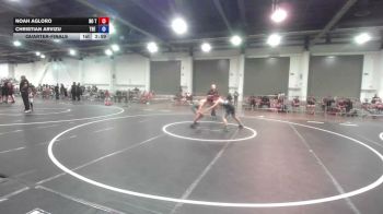 137 lbs Quarterfinal - Noah Agloro, No Team vs Christian Arvizu, The 300