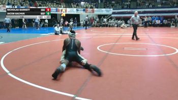 138 lbs Semis & Wb (16 Team) - Nicholas Barrett, Grassfield vs Jacob Eachus, West Deptford
